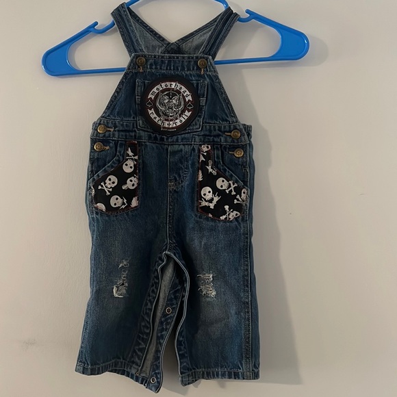 Motörhead Handmade Overalls 6-12 Months - Picture 3 of 7